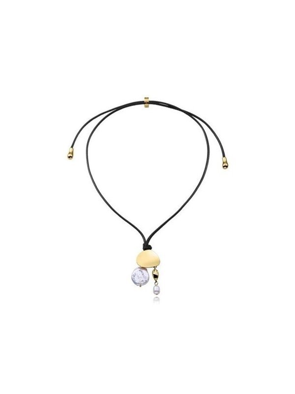 COLLAR VICEROY DE MUJER CORDÓN NEGRO...