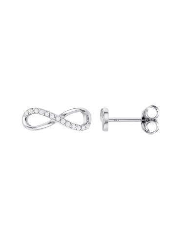 PENDIENTES INFINITO LOTUS SILVER DE...