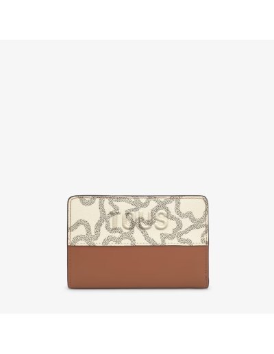 CARTERA TOUS CAMEL Y BEIGE...