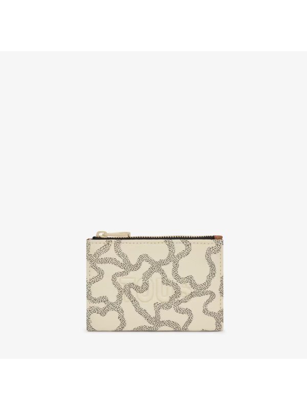 MONEDERO TARJETERO TOUS BEIGE KAOS...