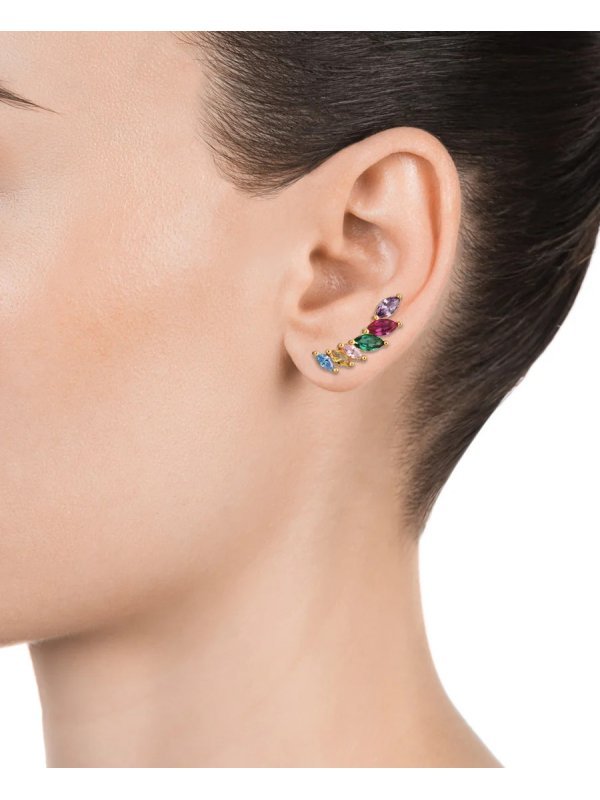 PENDIENTES TREND DE PLATA DE LEY CON...