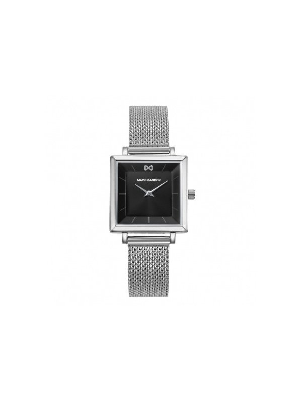 RELOJ MARK MADDOX DE MUJER PLATEADO Y...