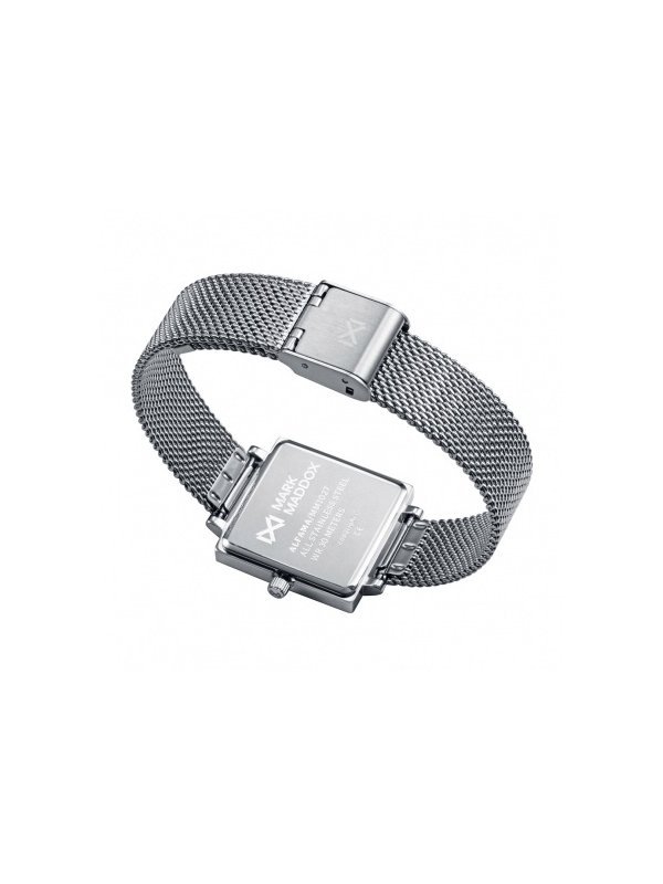 RELOJ MARK MADDOX DE MUJER PLATEADO Y...