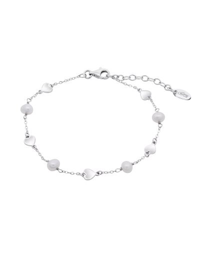 PULSERA CORAZÓN LOTUS...