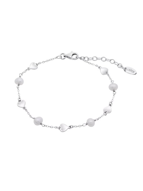 PULSERA CORAZÓN LOTUS SILVER LP3855-2/1