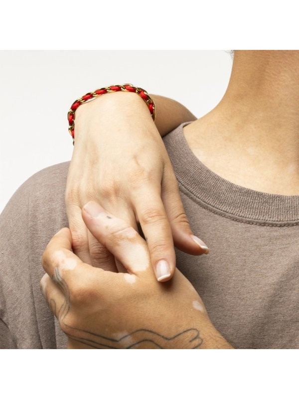 PULSERA LOTUS STYLE UNISEX LS2378-2/3