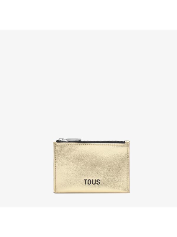 MONEDERO TARJETERO TOUS DORADO NEW...