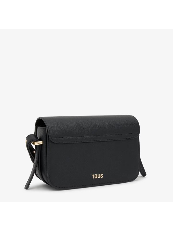 BANDOLERA TOUS MEDIANA FLAP NEGRA...