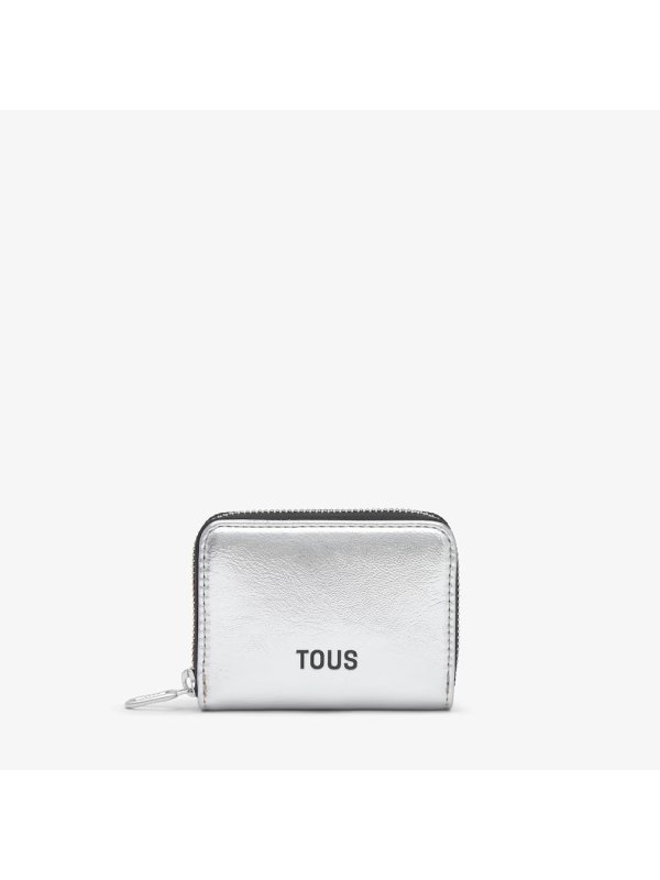 MONEDERO TOUS MEDIANO PLATEADO NEW...