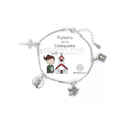 PULSERA PLATA CATEQUISTA...