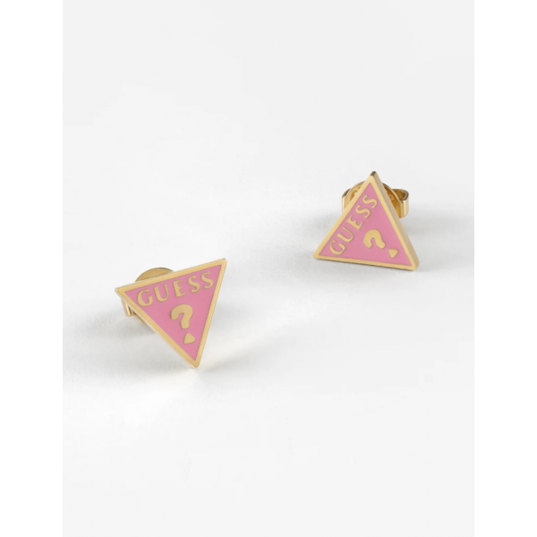 PENDIENTES DE ACERO BAÑADO EN ORO...