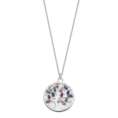 COLLAR LOTUS SILVER TREE OF...