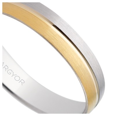 Alianza de boda bicolor... 2