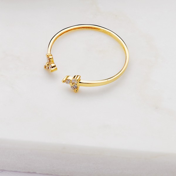 18K SORTIJA ORO AMARILLO DIAMANTES...