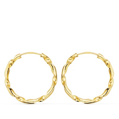 18K AROS ORO AMARILLO...