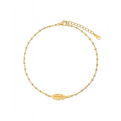 Tobillera de plata chapada...