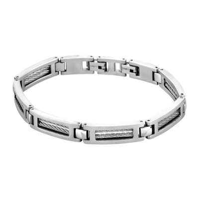 PULSERA ACERO LOTUS STYLE...