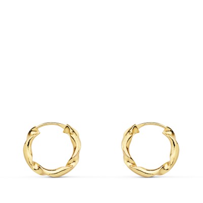 18K AROS ORO AMARILLO...