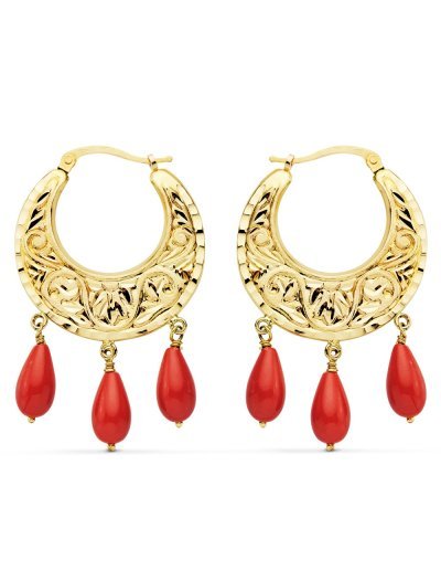 18K AROS ORO AMARILLO...