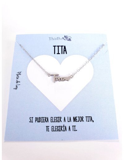 COLLAR TITA PLATA DE LEY...
