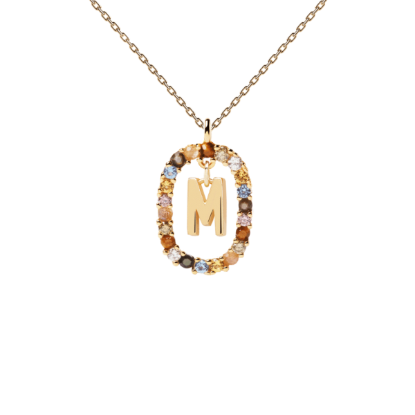 COLLAR LETRA M- P DE PAOLA