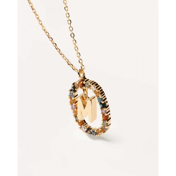 COLLAR LETRA M- P DE PAOLA