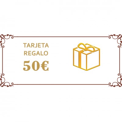 TARJETA DE REGALO 50€