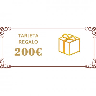 TARJETA DE REGALO 200€