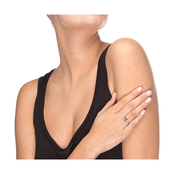 ANILLO ALPHABET LETRA D PLATA DE LEY