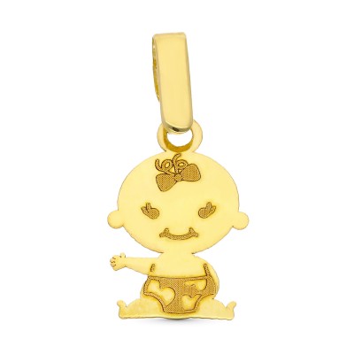 9K COLGANTE ORO AMARILLO...