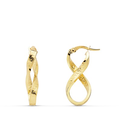 18K AROS ORO AMARILLO OCHOS...