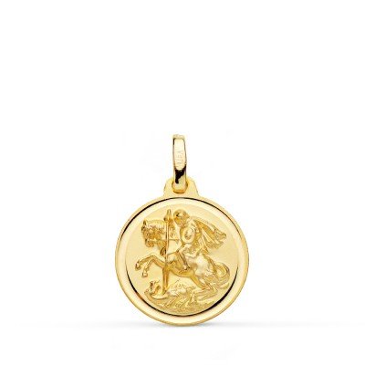 9K MEDALLA ORO AMARILLO SAN...
