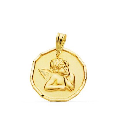 9K MEDALLA ANGELITO BURLON...