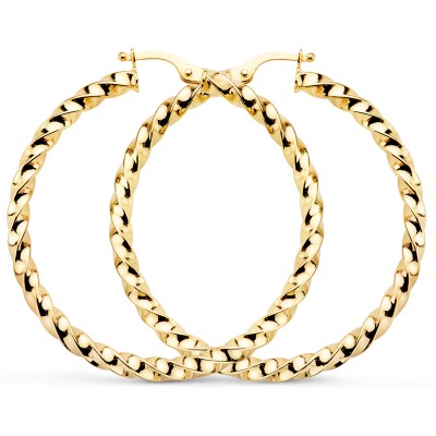 9K AROS ORO AMARILLO HUECOS...