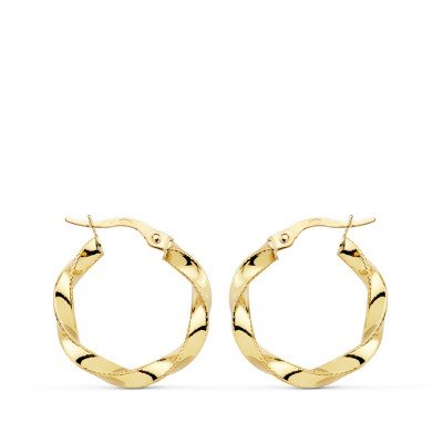 18K AROS ORO AMARILLO...