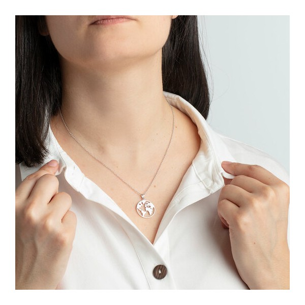 COLLAR LOTUS SILVER IT GIRL PLATA, MUJER