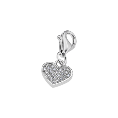 COLGANTE CHARM LOTUS SILVER...