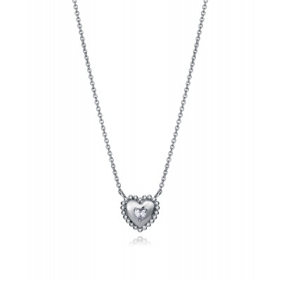 COLLAR POPULAR MUJER PLATA...