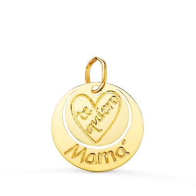18K COLGANTE ORO AMARILLO...