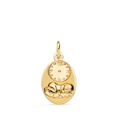 9K MEDALLA OVAL NIÑO DE LA...