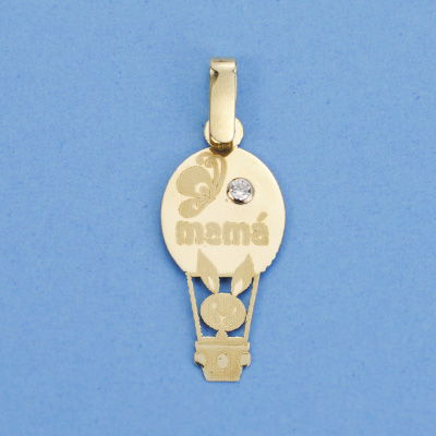 9K COLGANTE ORO AMARILLO...