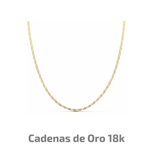 Cadenas de Oro 18 kilates