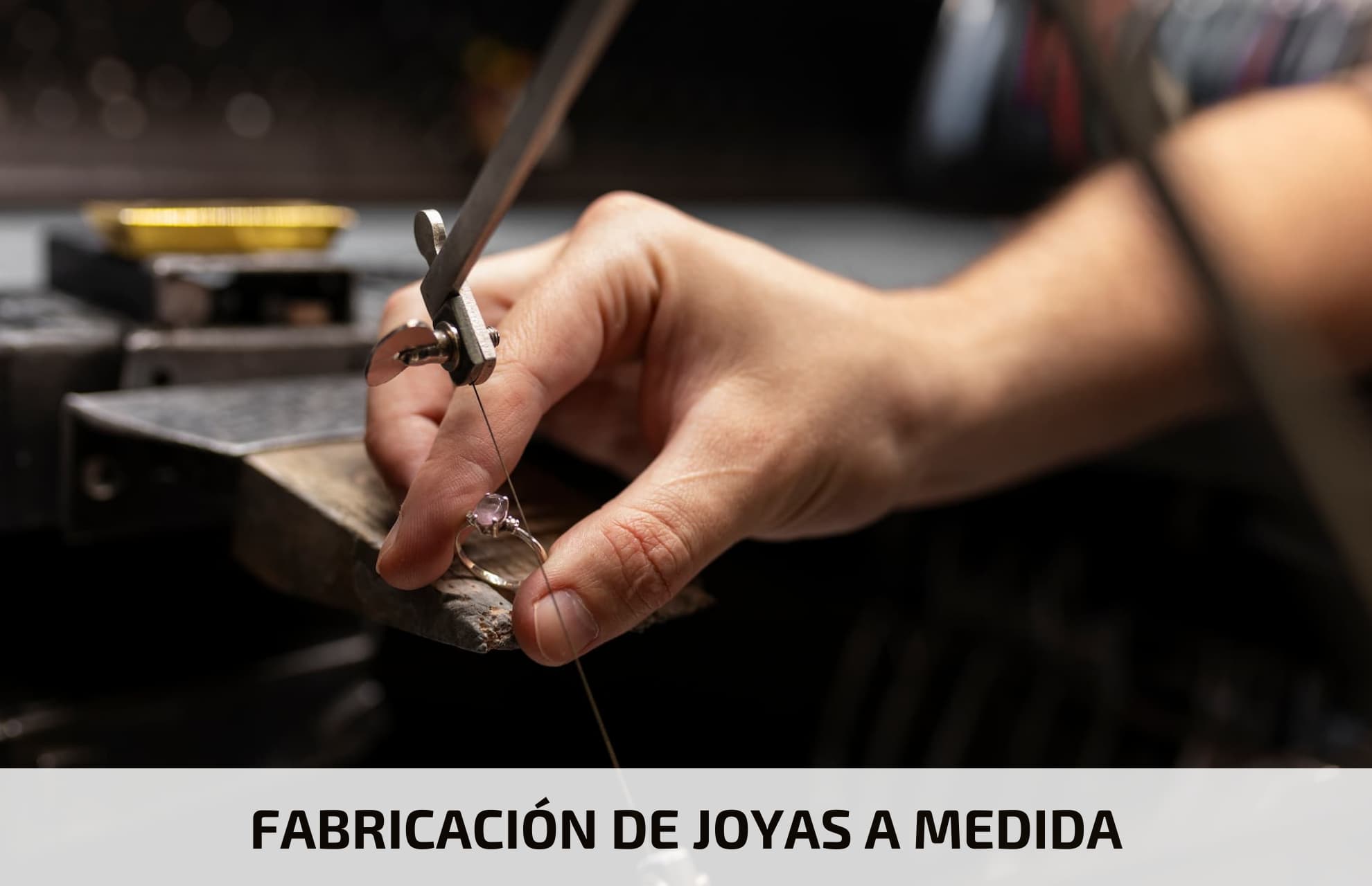 Fabricación de joyas a medida