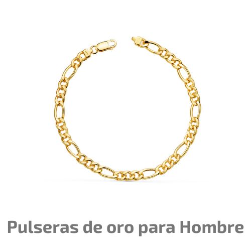 Pulseras Oro hombre